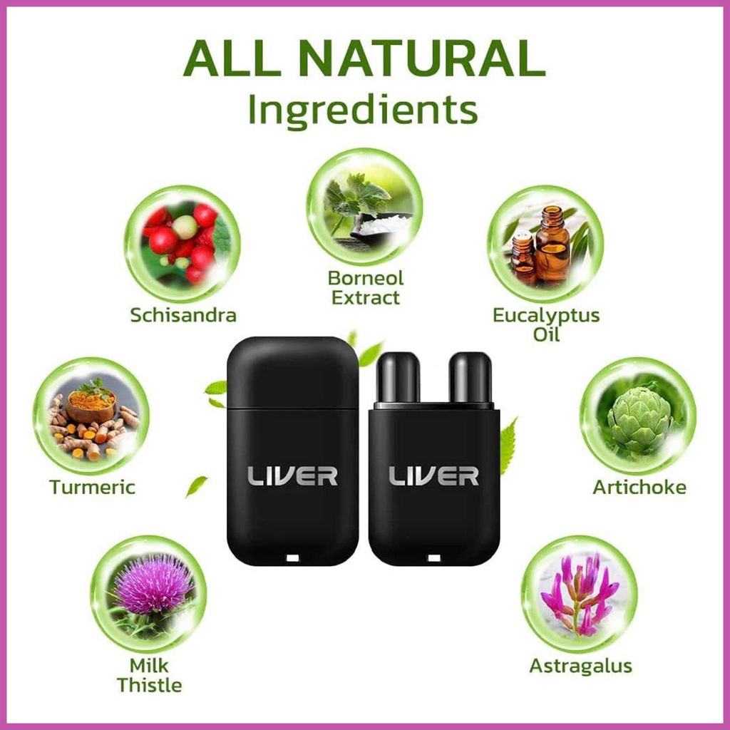 Hộp Thảo Dược Vegan Liver Làm Sạch Mũi & Sửa Chữa Mũi