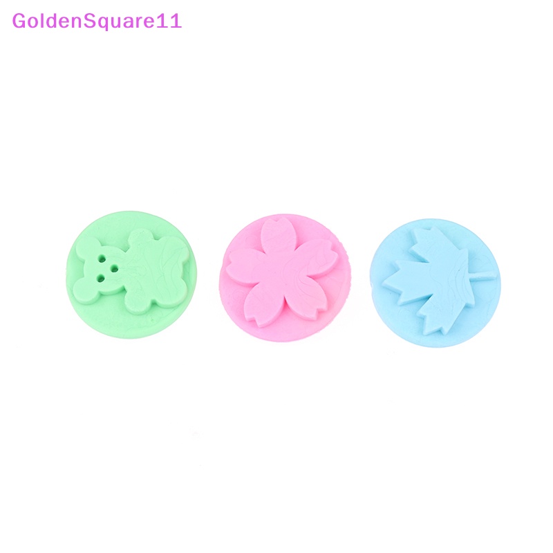 Con Dấu Hình Tròn Họa Tiết Màu Vàng Dùng Vẽ Tranh DIY Cho Bé