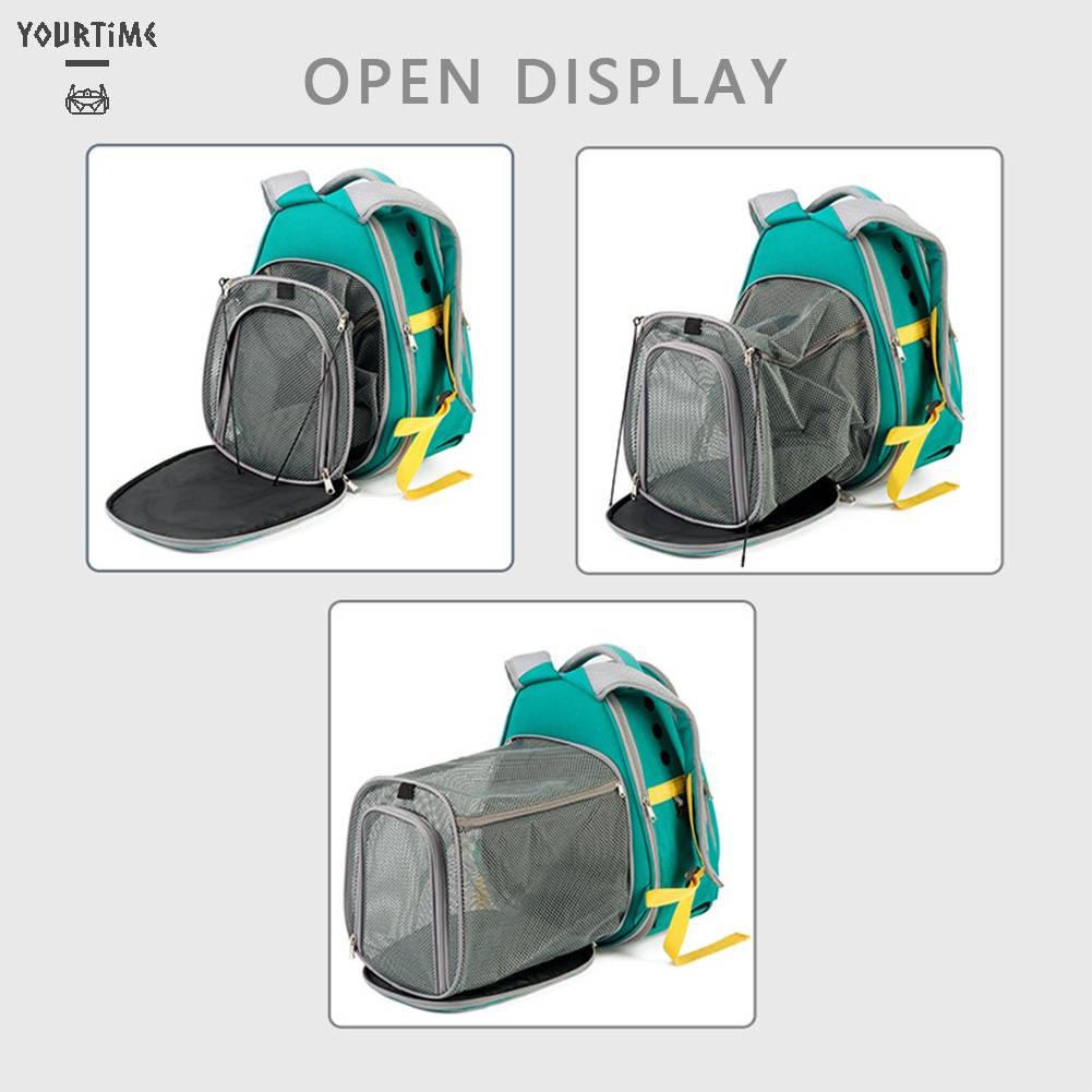 Ba Lô Đựng Thú Cưng Thiết Kế Thoáng Khí Thoải Mái Tiện Dụng Mang Theo Du Lịch