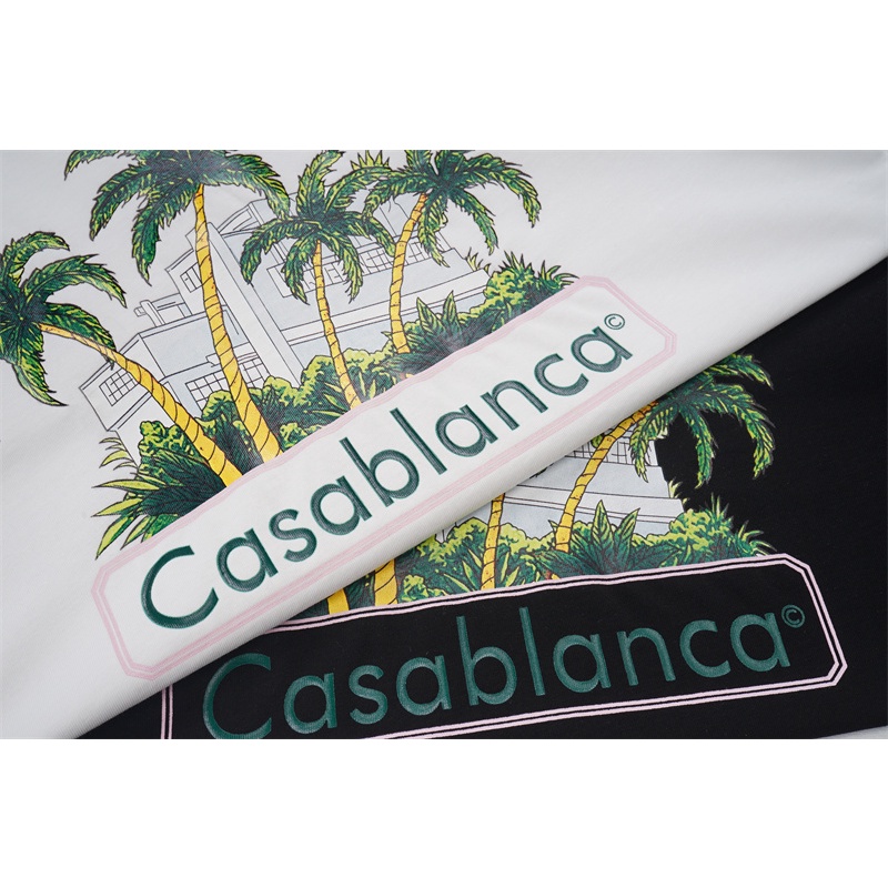 Ca-sa &amp; Blanca * Áo Thun Tay Ngắn Thời Trang Mới Nhất Phiên Bản Nhiệt Đới Đã Kết Thúc Dfhrg