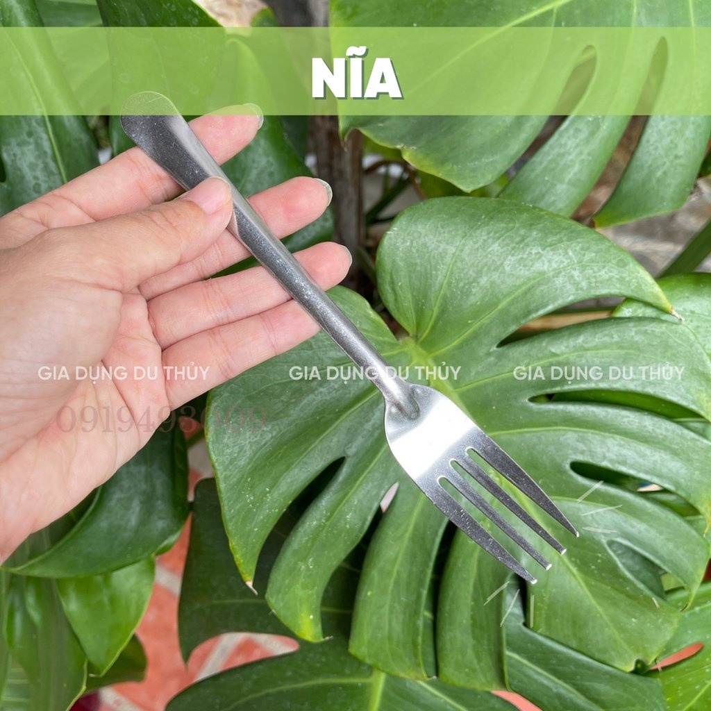 Muỗng cơm inox, nĩa inox đủ loại bằng inox bền không gỉ của gia dụng KNY SHOP