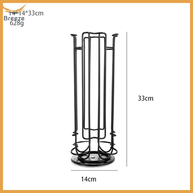 Giá Đỡ Viên Nang Cà Phê Xoay 360 Độ Tương Thích Với Gusto Capsule (24 Cái)