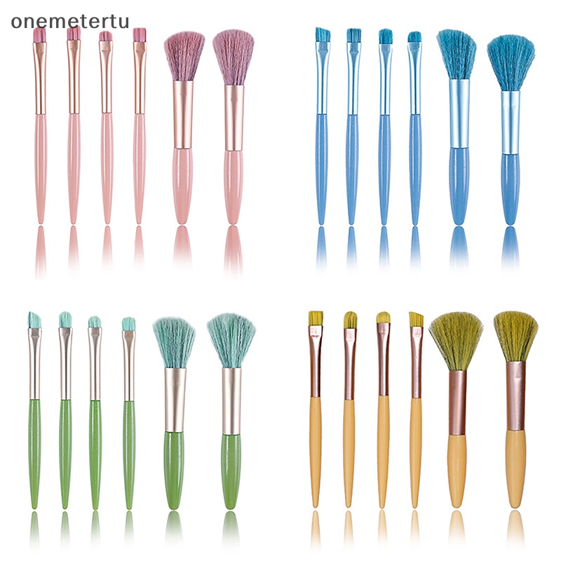 Bộ Cọ Trang Điểm onemetertu Đánh Phấn Nền / Phấn Mắt Kabuki Mềm Mại