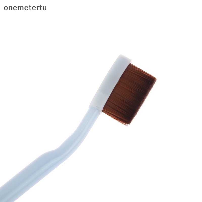 Onemetertu 1 Cọ Trang Điểm Hai Đầu Kèm Mút Tán Và Bàn Chải Lông Mày