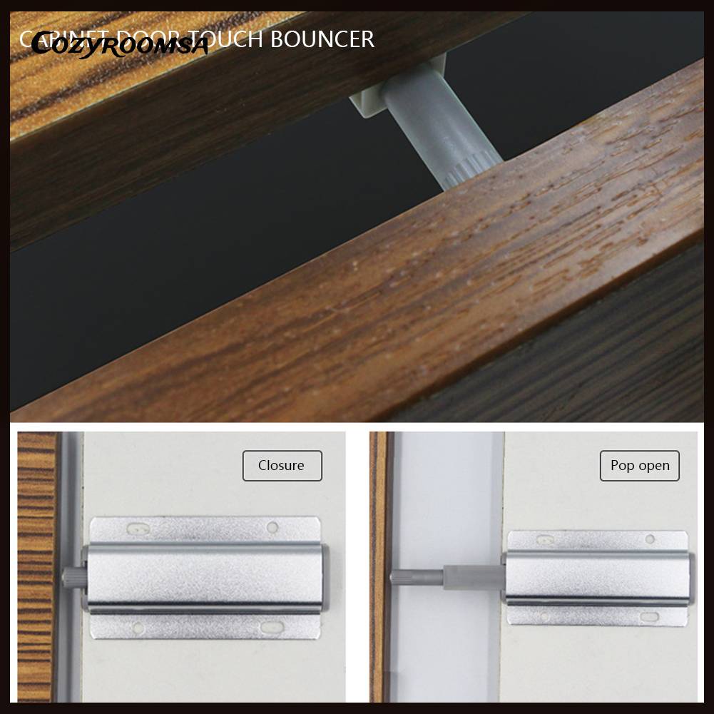 Bộ 10 Chốt Cửa Tủ Có Thể Điều Chỉnh Tiện Dụng Cho Nhà Bếp