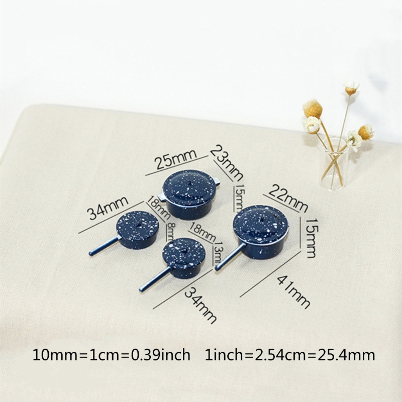 Bộ Mô Hình Chảo Mini Tỉ Lệ 1: 12 Trang Trí Nhà Búp Bê