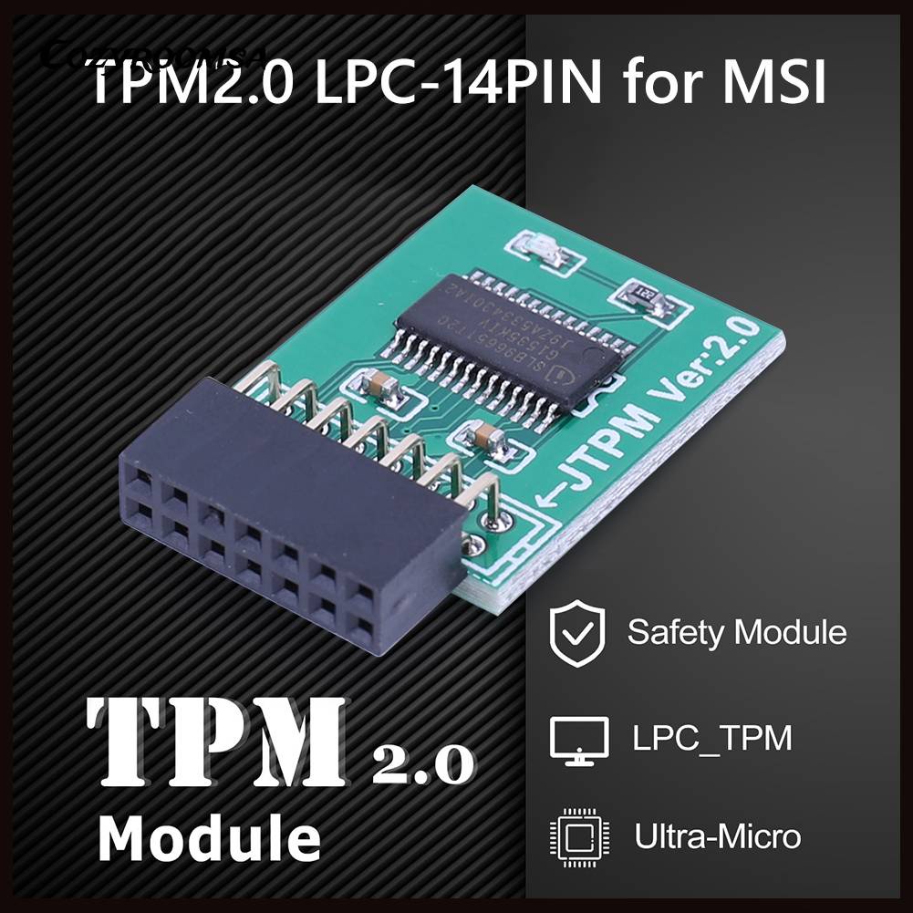 Mô-đun Thay Thế TPM2.0 Cho Bo Mạch Chủ MSI