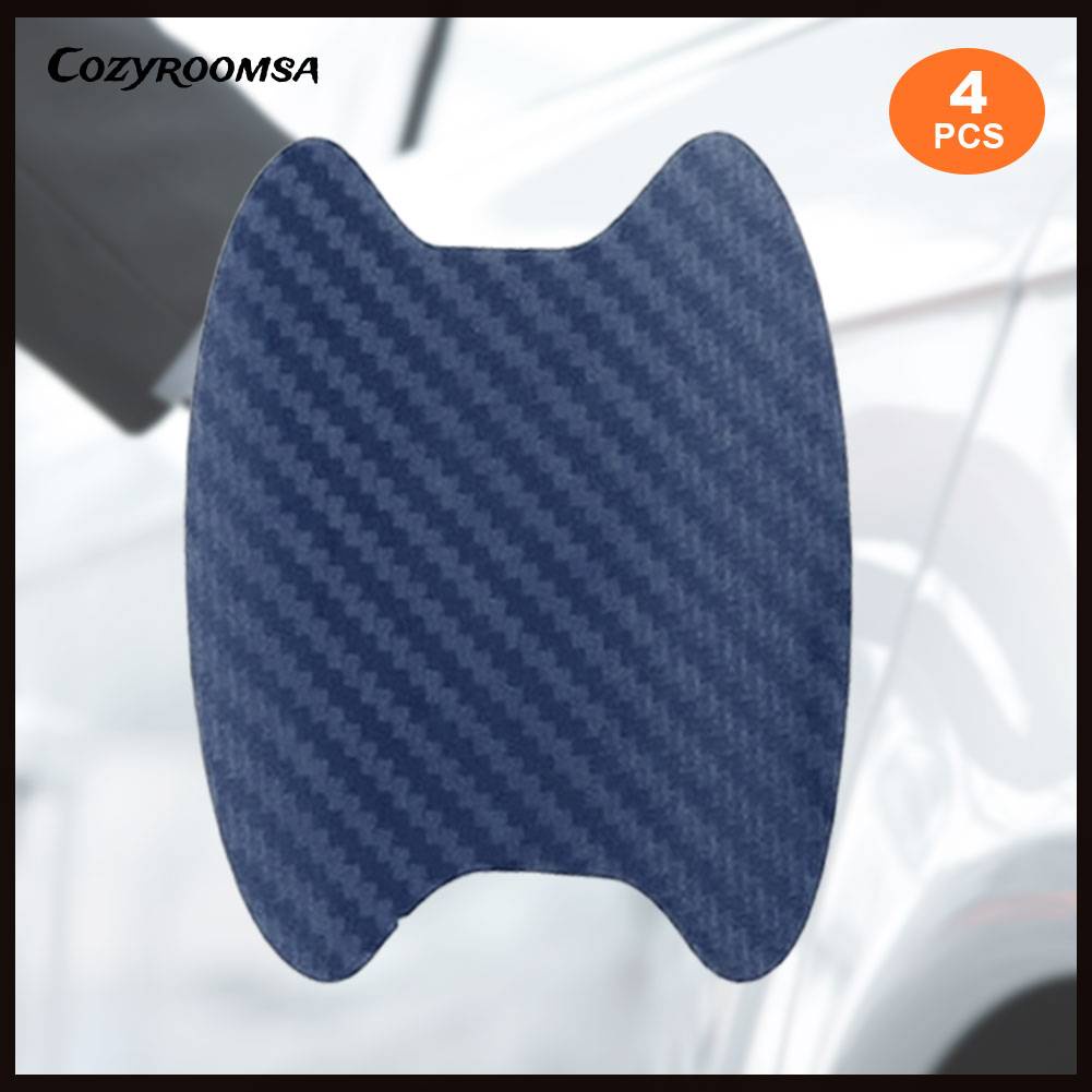 Bộ 4 Miếng Dán Chống Trầy Chống Thấm Nước Phong Cách Thời Trang Bảo Vệ Xe Hơi