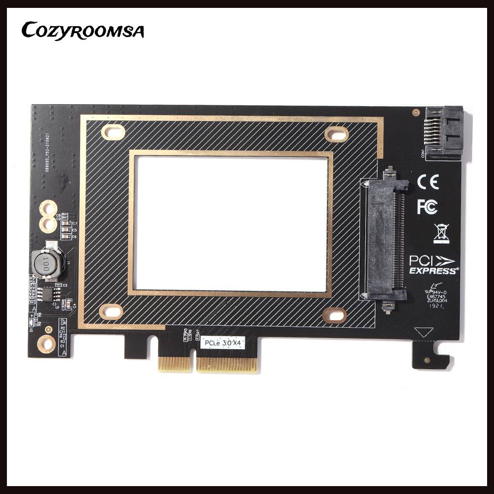Card Mở Rộng U.2 SFF-8639 Sang PCI-E X4 Gen3x4 Cho 2.5inch U.2 NVME SSD