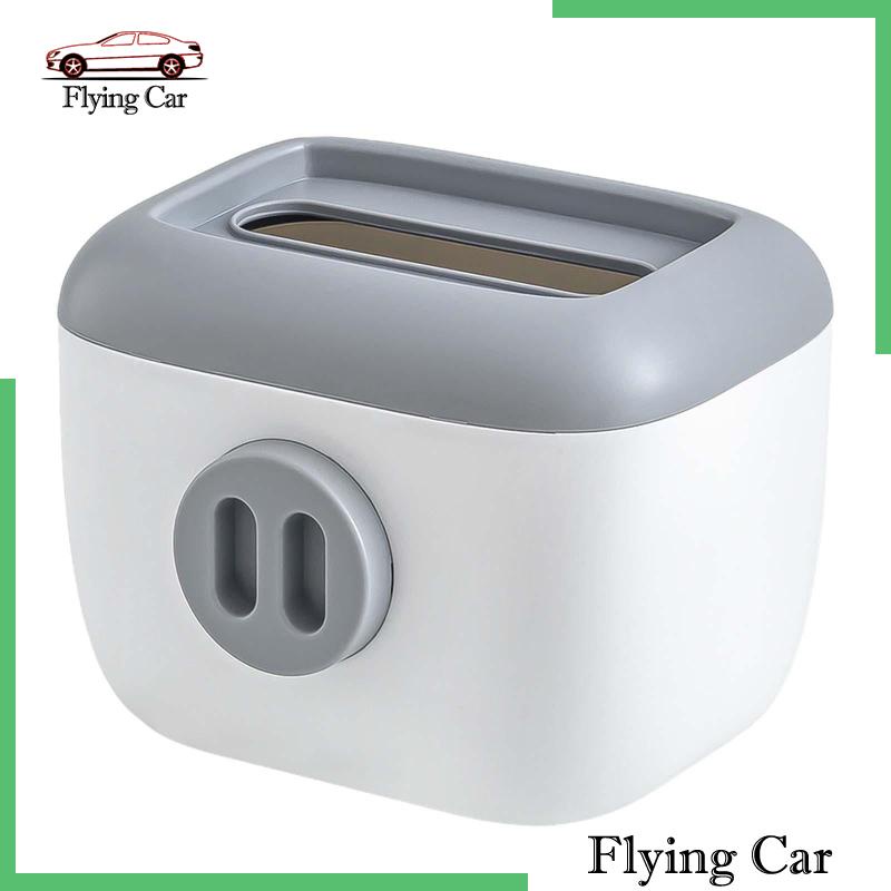 Set 2 Vỏ Bọc Hộp Đựng Khăn Giấy Có Lò Xo Tiện Dụng Cho Nhà Bếp