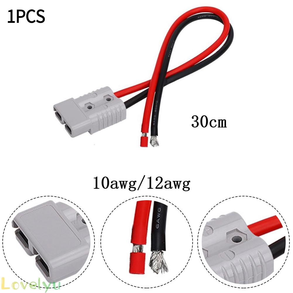 ⭐READY STOCK ⭐Plug 50A Battery Connector Copper Line Length 30cm Rectangular With Wire