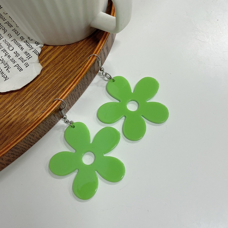 Bông Tai Dáng Dài Hình Hoa Độc Đáo Thời Trang Mùa Xuân Hè