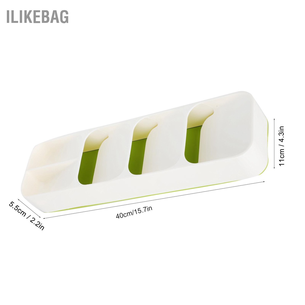 Ilikebag Thìa Dao Dĩa Hộp Lưu Trữ Ngăn Kéo Nhà Bếp Bộ Đồ Ăn Tổ Chức Phụ Kiện