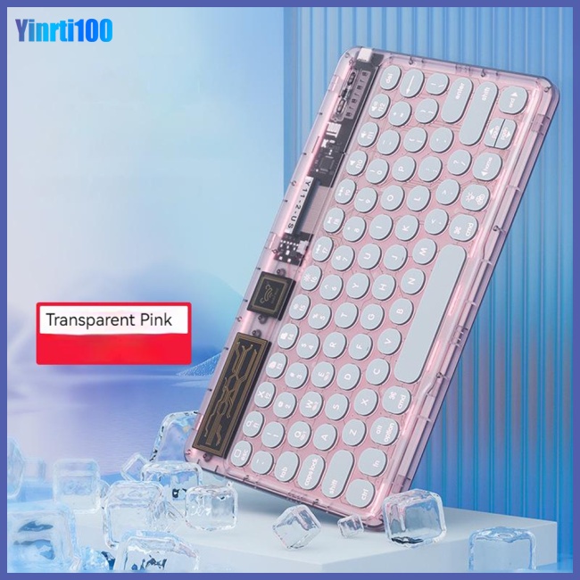 Bàn Phím Bluetooth Không Dây Yinrti Gọn Nhẹ Nhỏ Gọn Tương Thích Với Ipad Notebook Tablet