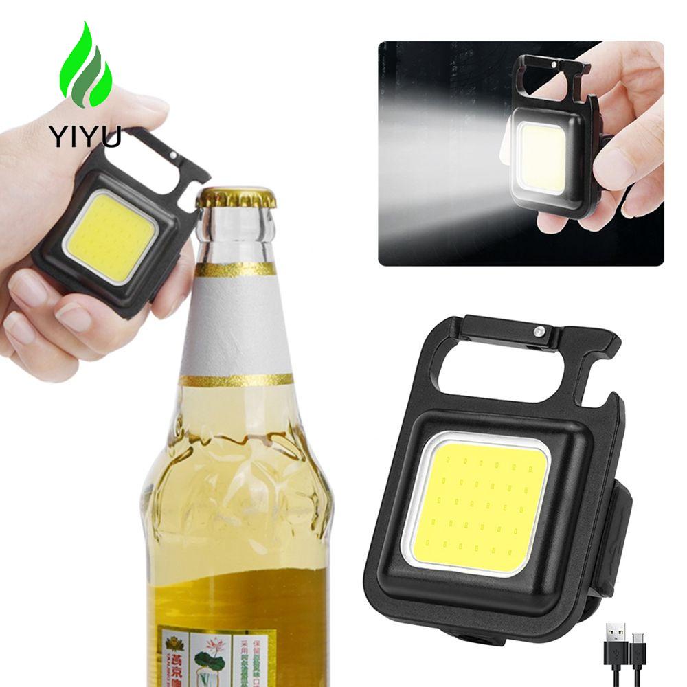 Móc Khóa Đèn LED USB Mini Di Động Tiện Dụng Cho Hoạt Động Ngoài Trời