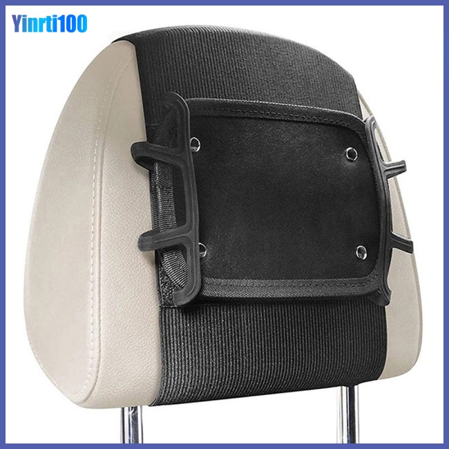 Giá Đỡ Điện Thoại Bằng Silicon Kích Thước 7-10.5 Inch Có Thể Điều Chỉnh Gắn Lưng Ghế Xe Hơi