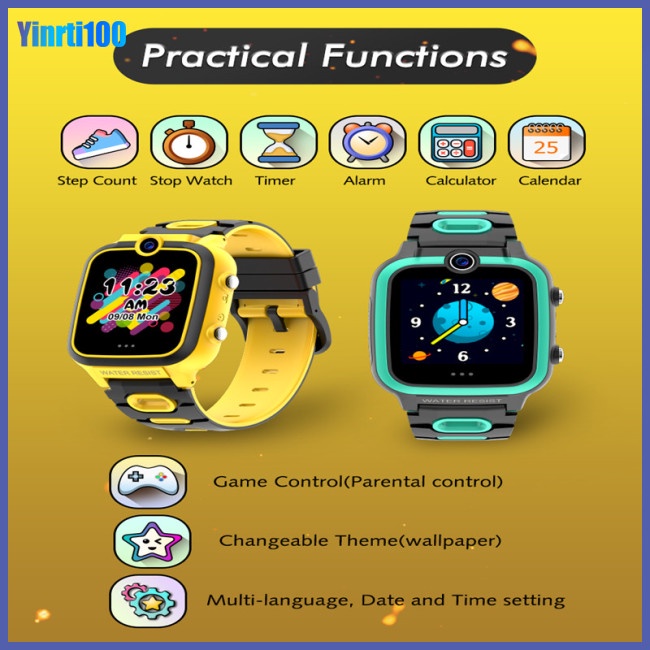 Đồng Hồ Thông Minh Có Máy Nghe Nhạc Mp3 Và Camera Cho Trẻ Em