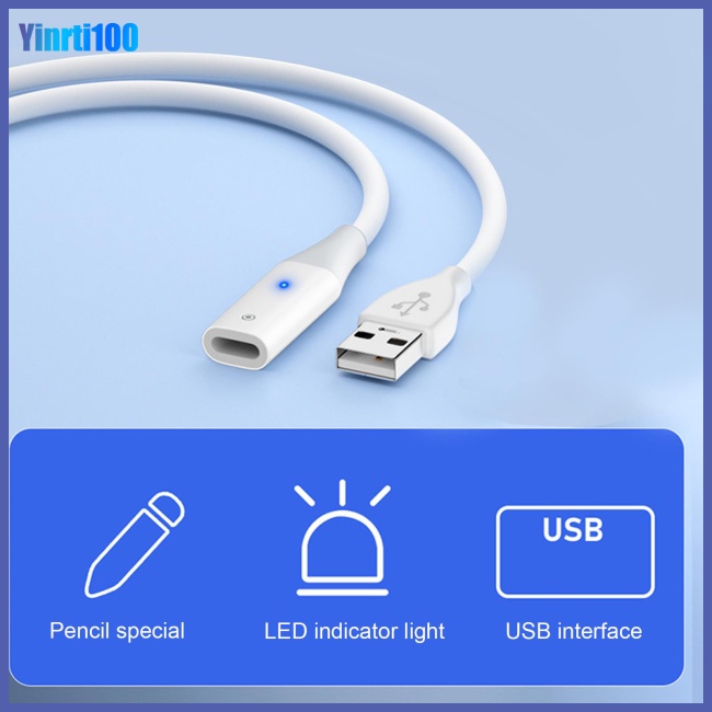 Dây Cáp Sạc Nối Dài Hai Đầu Dương Sang Cổng Âm Cho Ipencil