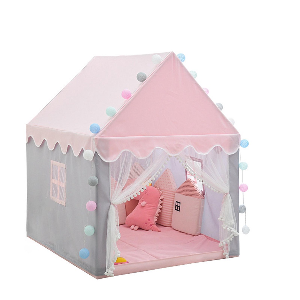 Lều Chơi Trong Nhà Màu Vàng Di Động Tiện Dụng Cho Bé