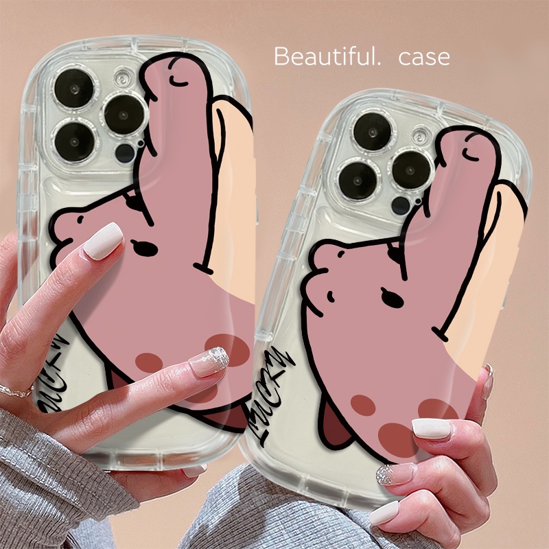 Ốp Điện Thoại Silicon Mềm Trong Suốt Chống Sốc In Họa Tiết Dễ Thương Cho IPhone 14 13 12 11 Pro Max XS X XR 8 + 7 Plus