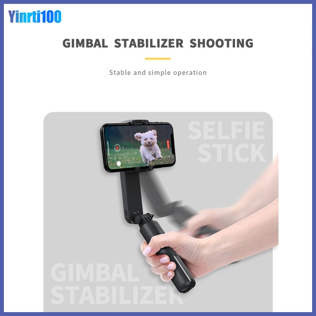 Gậy Chụp Ảnh Tự Sướng Yinrti L09 Có Đèn Kết Nối Bluetooth Đa Năng