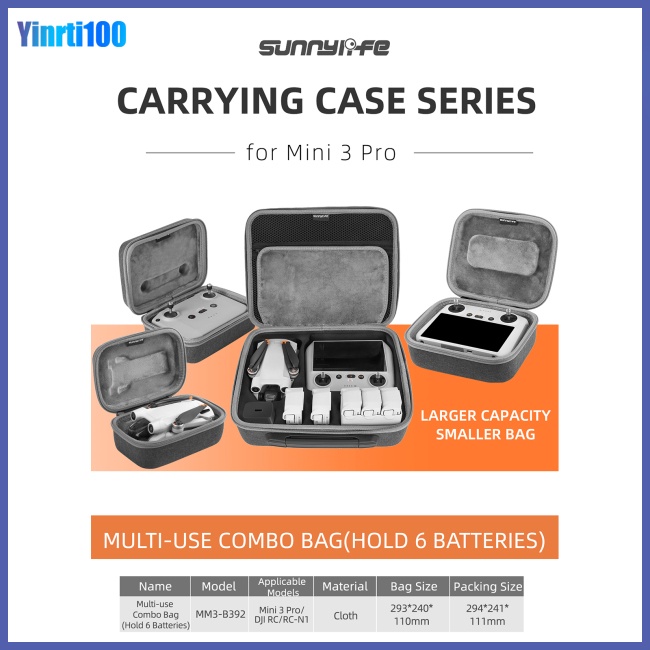 Túi Đựng Bảo Vệ Chống Sốc Cho Drone Dji Mini3