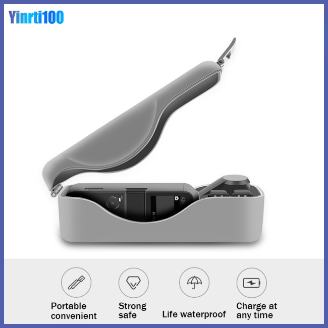 Bộ Dây Đeo Yinrti + Túi Đựng Bảo Vệ Mini Cứng Cáp Cho DJI Osmo Pocket