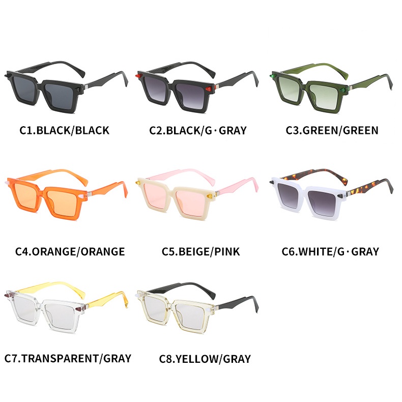 Kính Mát Phong Cách Âu Mỹ Chống Tia UV Thời Trang Mới 2023