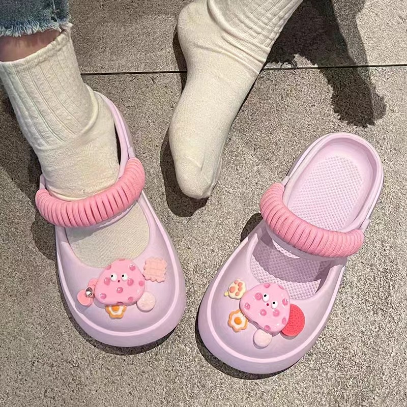 Bộ 10 Nút Charm / Croc / jibz / Croc / Charm / Màu Hồng