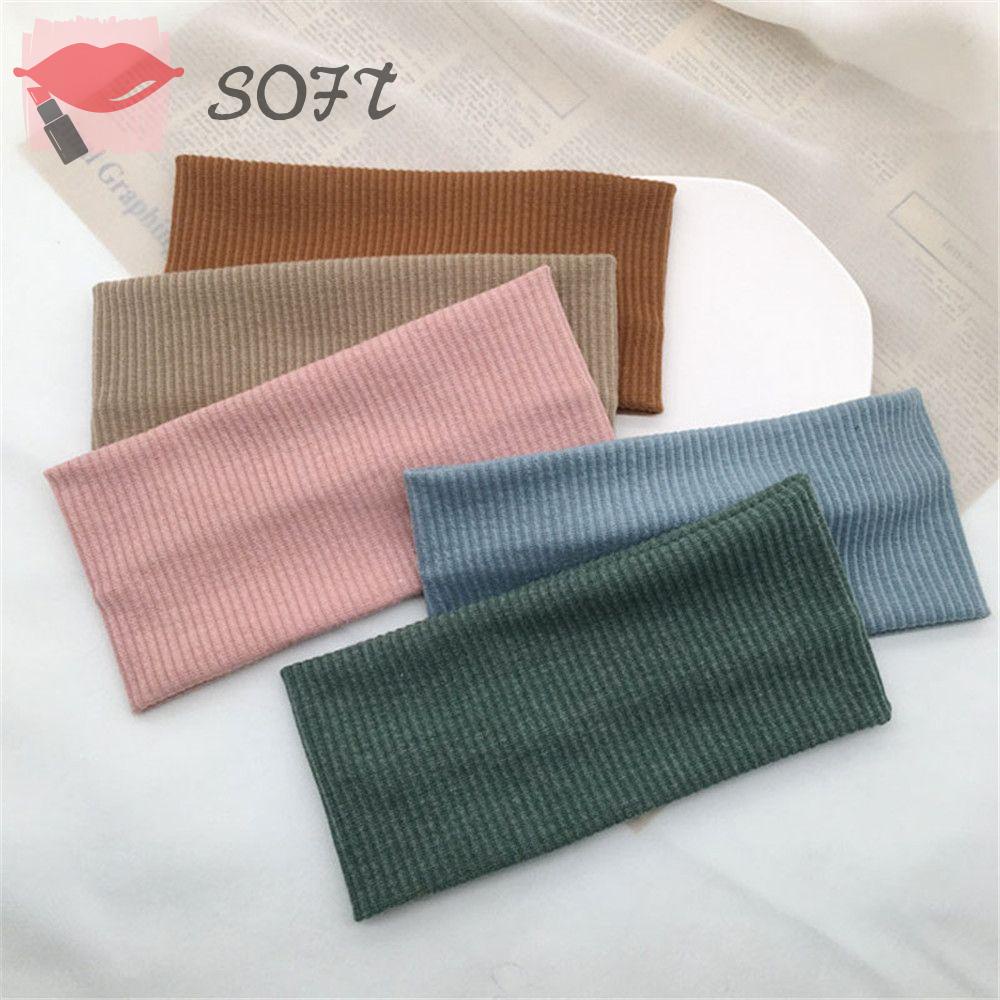 Băng Đô Dệt Kim Co Giãn Bản Rộng Thời Trang Tập Yoga