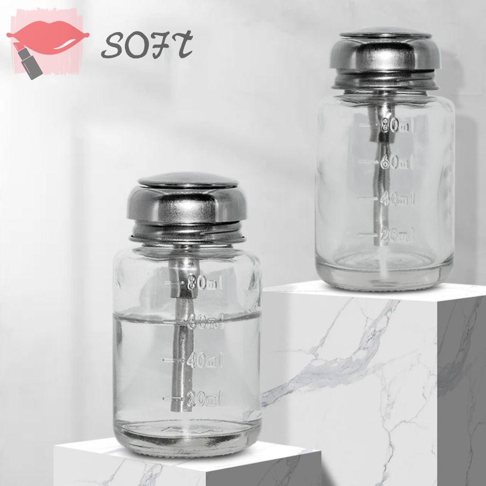 Chai Rỗng 100ML Dạng Nhấn Dùng Để Đựng Mỹ Phẩm Làm Móng