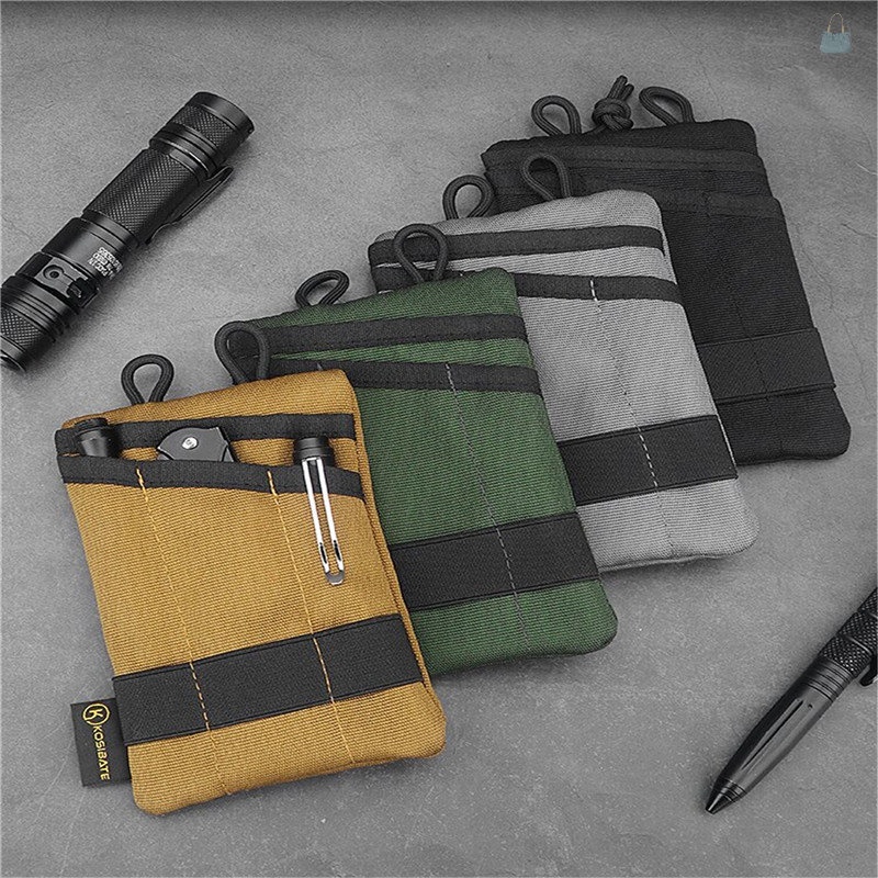 Túi Đựng Thẻ Bằng Vải Oxford Họa Tiết Rằn Ri b7w