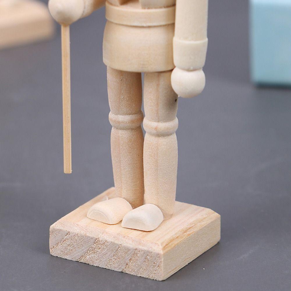 Mô Hình Búp Bê Người Lính Bằng Gỗ DIY
