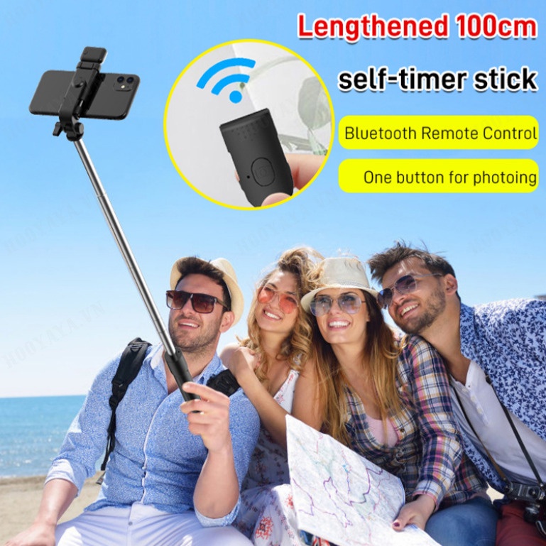 Gậy Tự Sướng Bluetooth Và Tripod Cho Điện Thoại