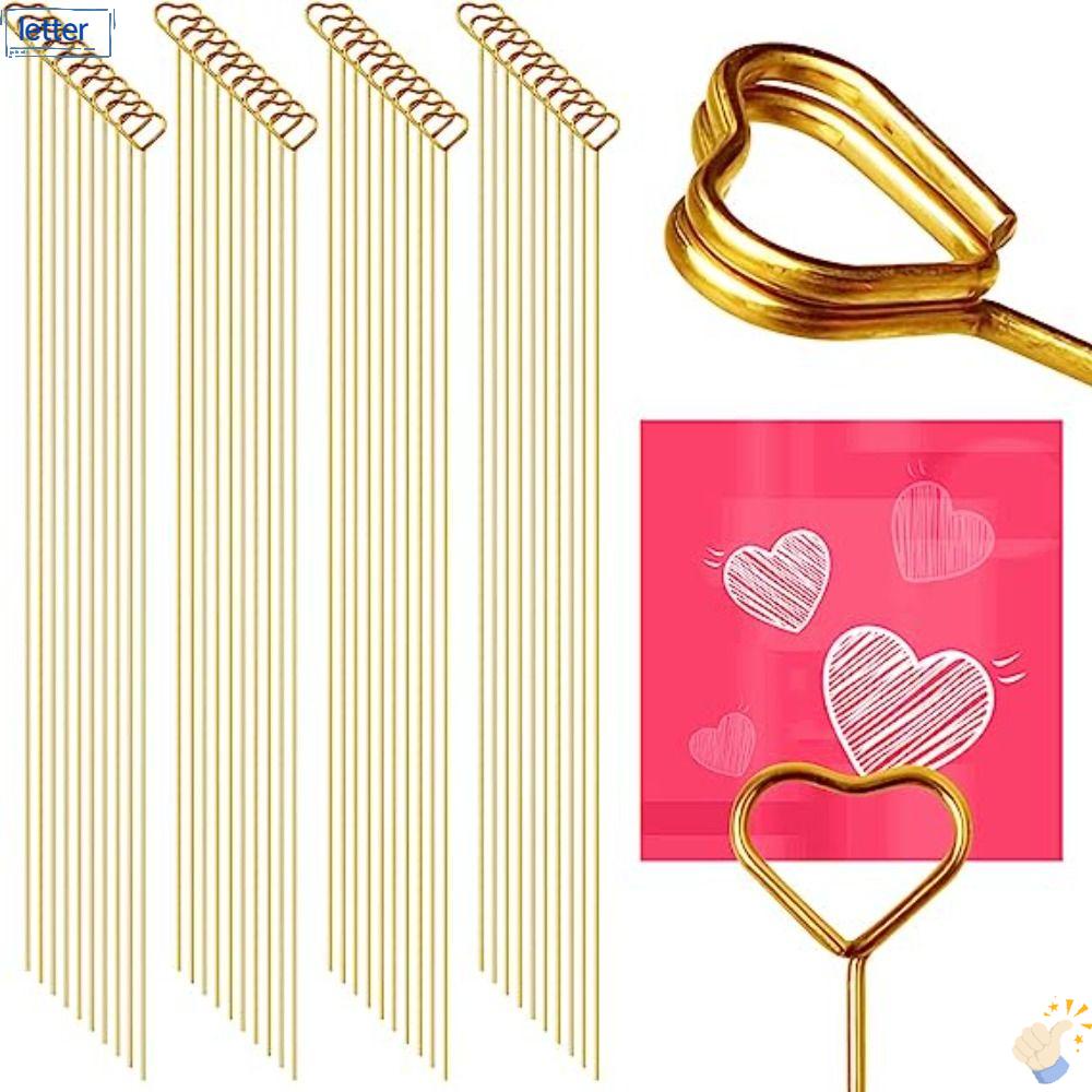 Giá Đỡ Để Thẻ Gắn Bó Hoa / Trái Tim DIY