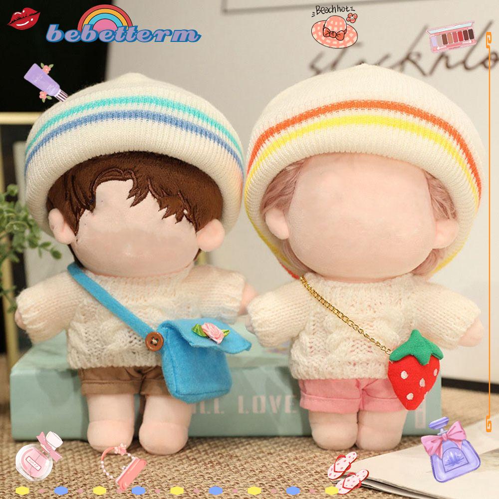 Bộ Quần Áo Cotton Ngắn Dành Cho Búp Bê 20cm
