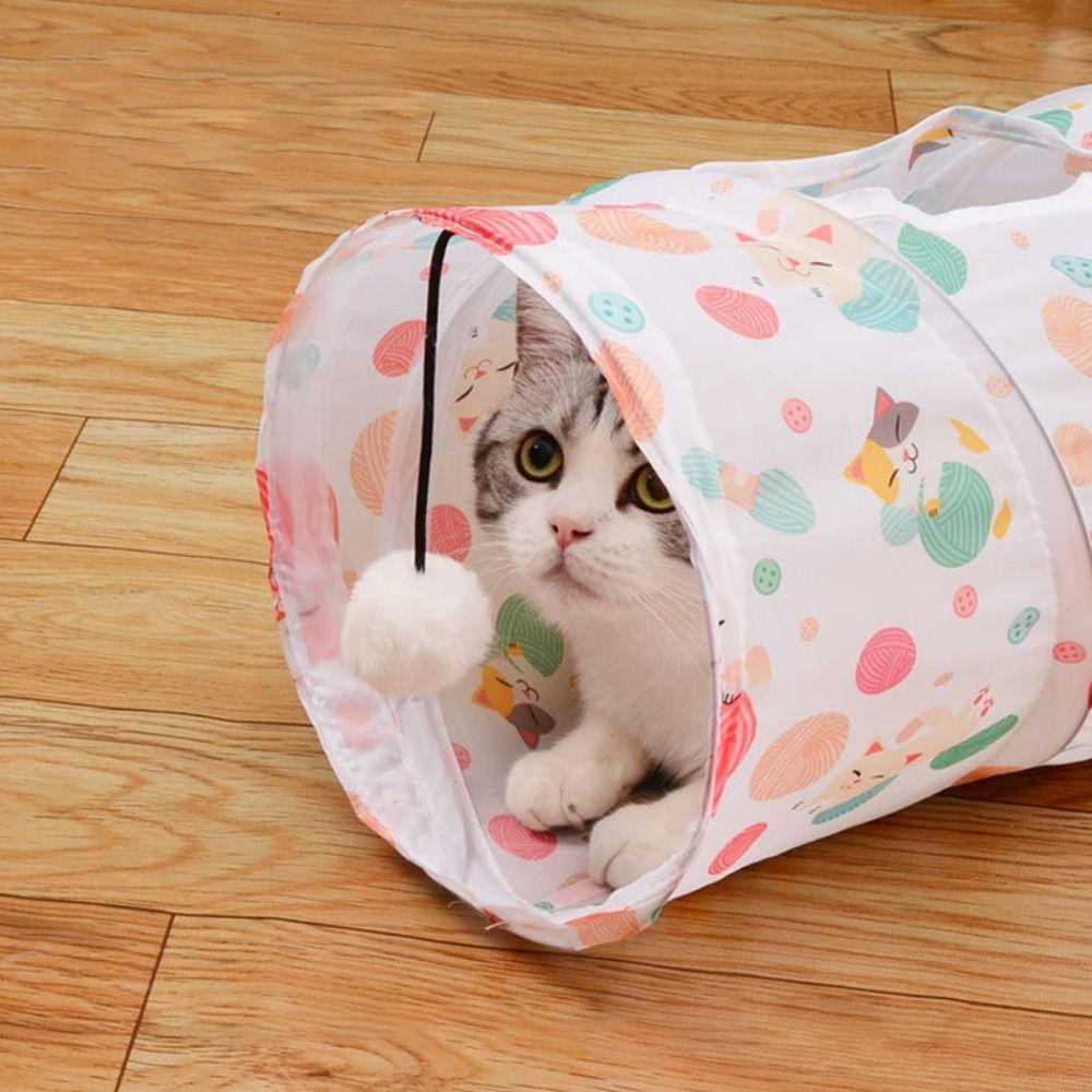 Đường Hầm Mềm Gấp Gọn Sáng Tạo Cho Thú Cưng