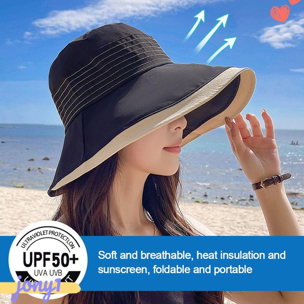 Mũ Tai Bèo Chống Tia UV Có Thể Gấp Gọn Tiện Dụng Cho Nữ