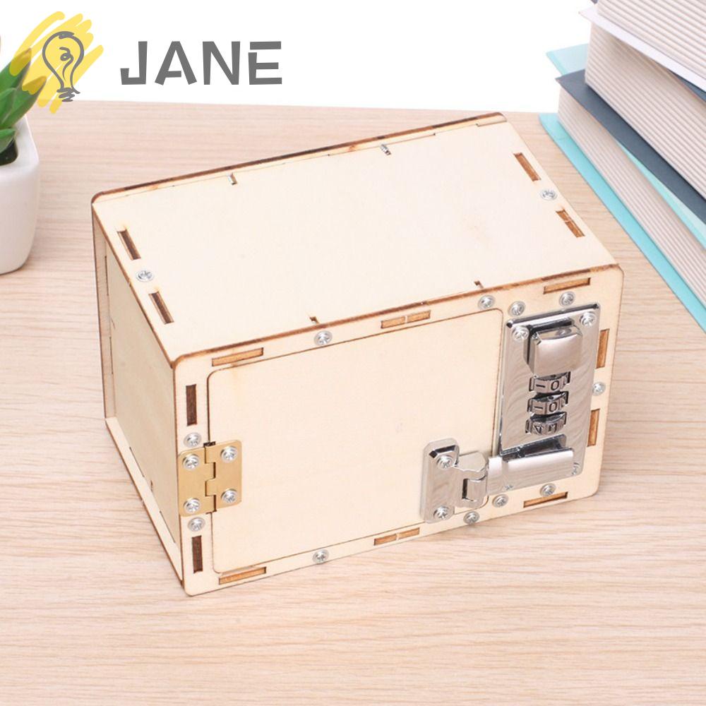 Hộp Gỗ Có Mật Khẩu Dùng Làm Đồ Chơi Khoa Học Cho Bé DIY