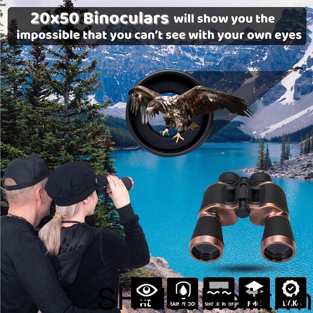 Ống Nhòm 20x50 Có Thể Điều Chỉnh Dùng Quan Sát Săn Bắn