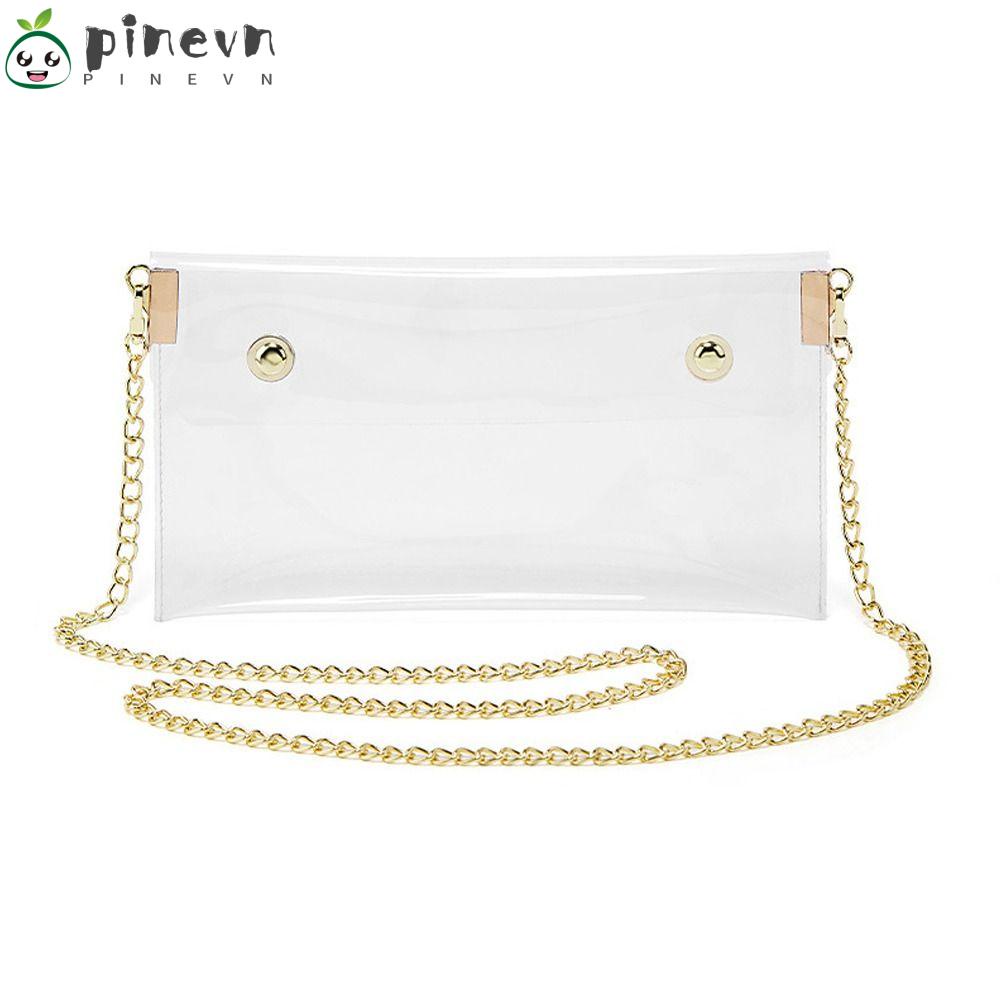 Túi Đeo Chéo Trong Suốt Dễ Thương Cho Nữ
