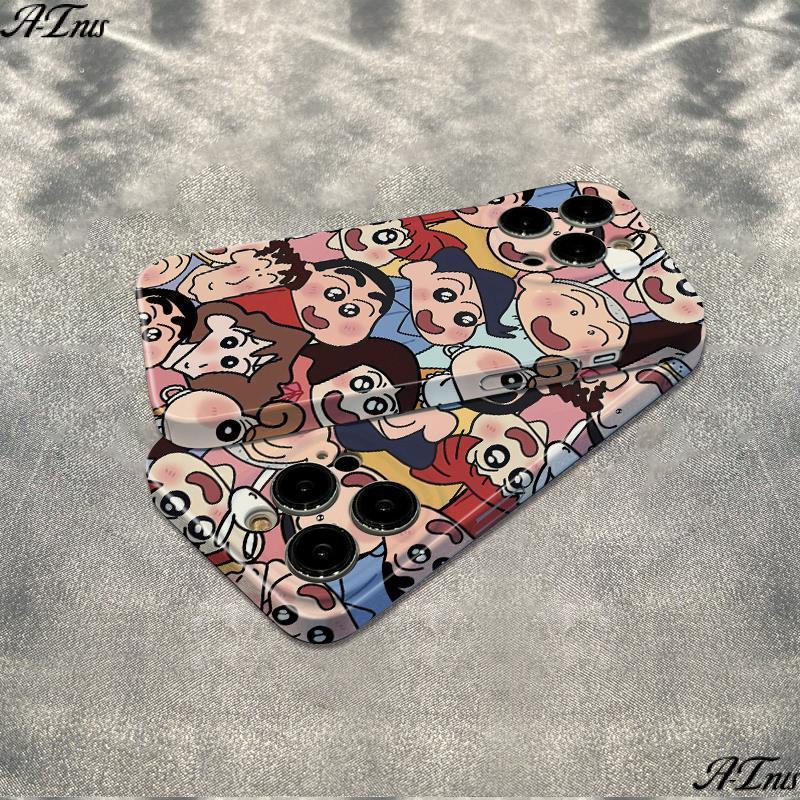 Ốp Điện Thoại Dẻo Họa Tiết Hoạt Hình Cậu Bé Bút Chì Cho Apple iPhone12 Wind 11ins 14pro1378max