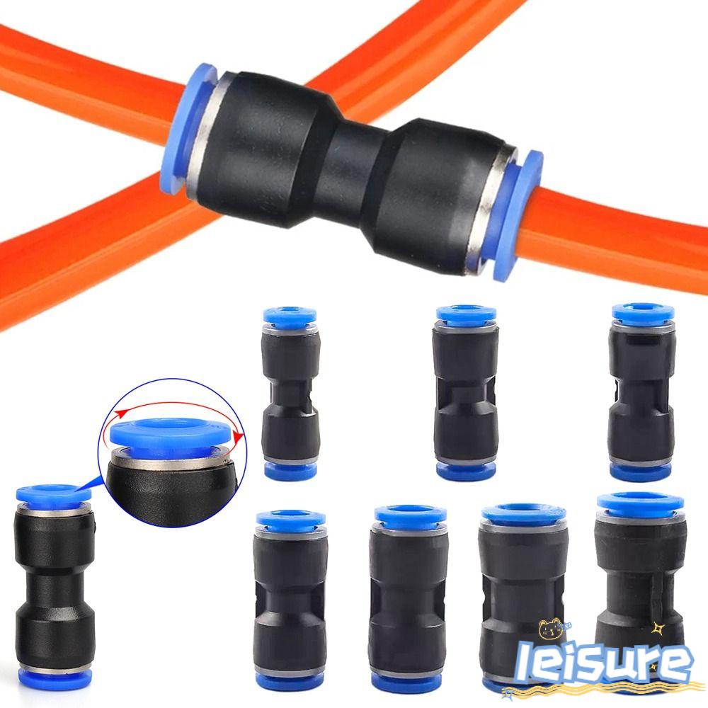 Set 10 Đầu Nối Ống Khí Bằng PU Tháo Lắp Nhanh Siêu Bền Tiện Dụng