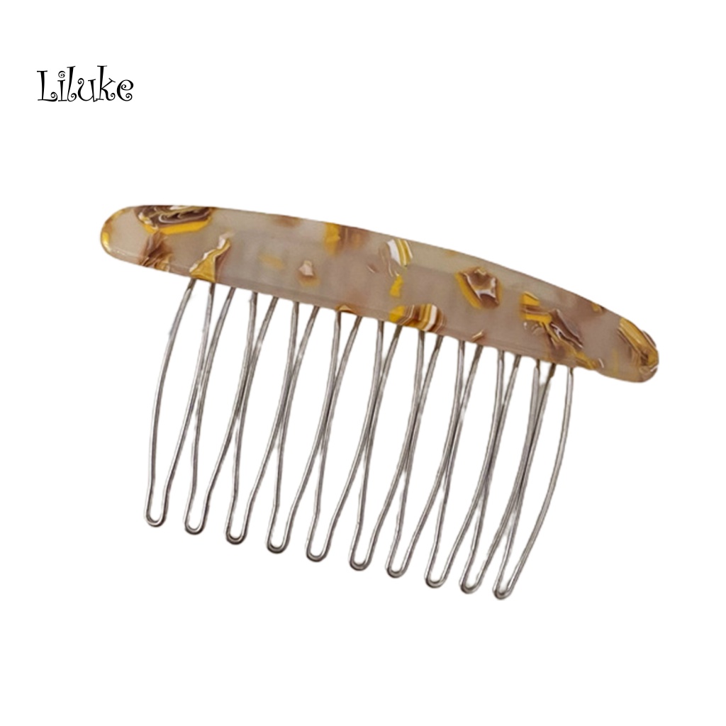 Băng Đô Cài Tóc Bằng Nhựa Họa Tiết Vân Đá Thời Trang Cho Nữ