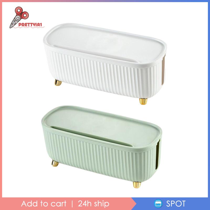 Hộp Đựng Ổ Cắm Điện / Dây Cáp USB Để Bàn Văn Phòng / Nhà Ở Tiện Dụng Prettyia1