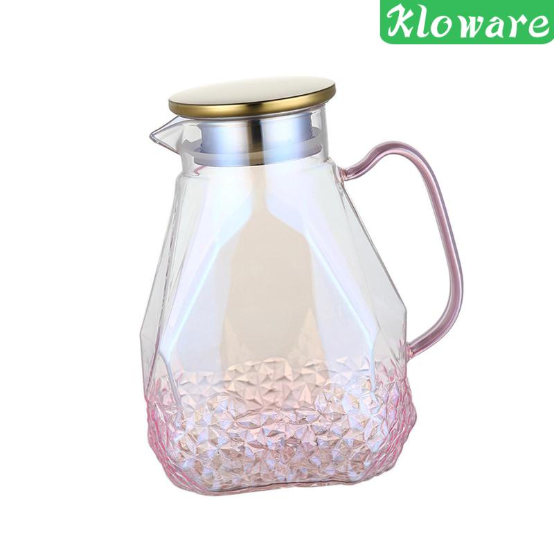 Ấm Trà Thủy Tinh Dày Dung Tích Lớn Dành Cho Gia Đình