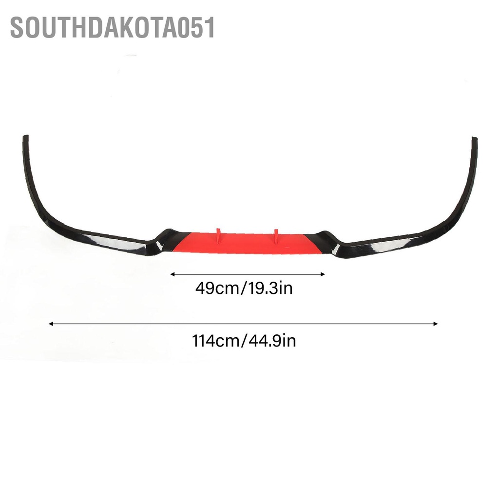 Southdakota051 Môi cản trước Chống va đập Bộ tách môi 114cm Thay thế cho Ghế Leon