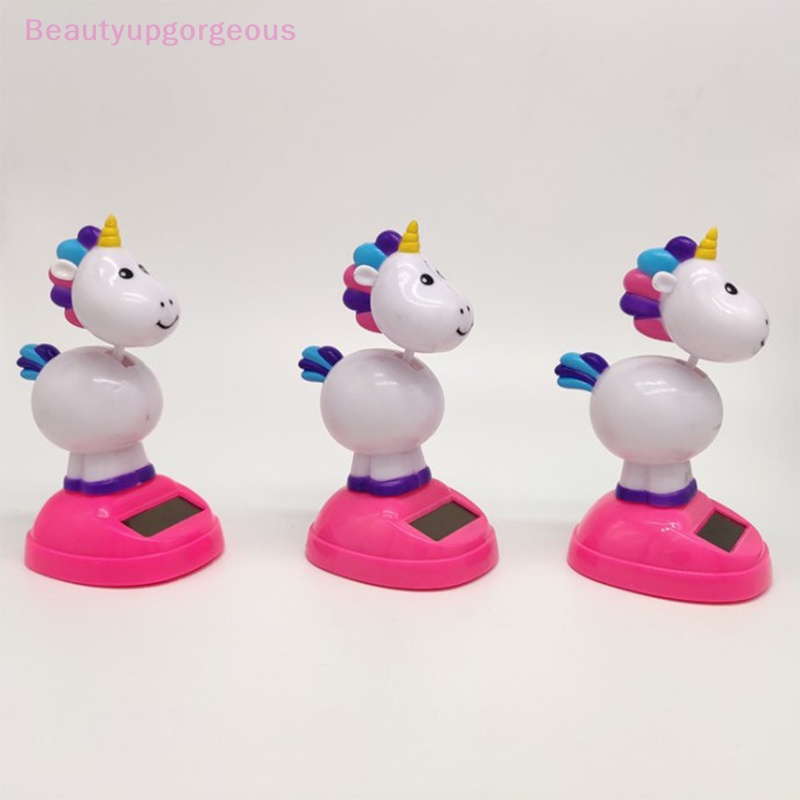 Búp Bê Kỳ Lân Hoạt Hình Nhảy Múa Sử Dụng Năng Lượng Mặt Trời Trang Trí Bảng Điều Khiển Xe Hơi