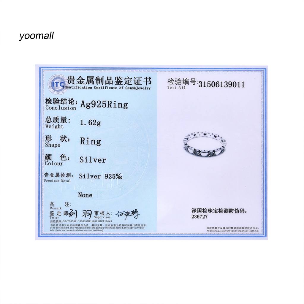 Nhẫn Hình Trái Tim Đính Đá Zircon Thời Trang