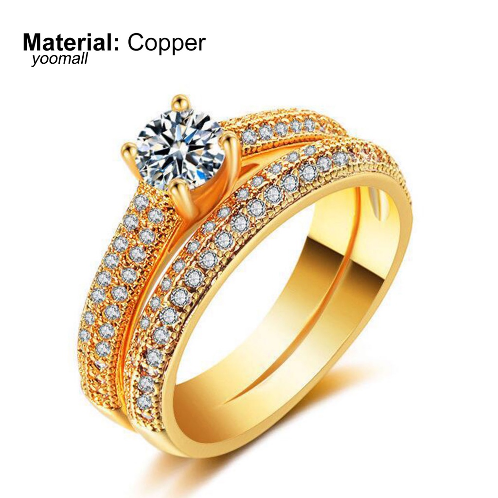 Set 2 Vòng Tay Đính Đá Lấp Lánh Thời Trang Cho Nữ